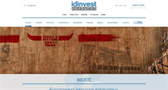 Desktop Screenshot of idinvest.com