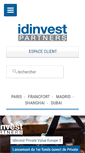 Mobile Screenshot of idinvest.com